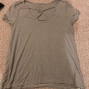 stripped shirt american eagle